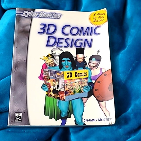 3d comic design paperback book by shamms mortier, NO cd included - Picture 1 of 7